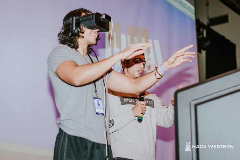 VR Hack Demo at Hack Western 4